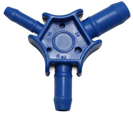 CALIBRATORE SBAVATORE A CROCE IN PVC 16-20-26 mm