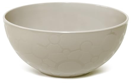 GIO'STYLE GioStyle - Ensaladera ForMe | color pardo | Formato mediano | Made in Italy | Plástico 100% reciclable