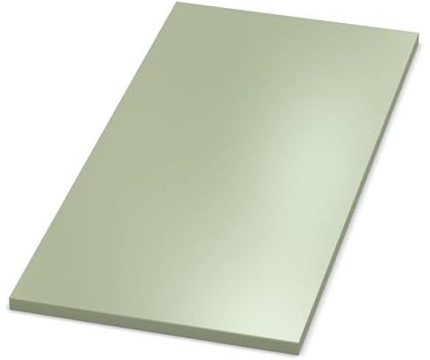 AUPROTEC Tischplatte 19mm Avocado Green 1000 mm x 600 mm Holzplatte melaminharzbeschichtet Spanplatte mit 2mm ABS Kante Auswahl: 100x60 cm