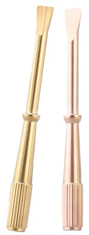 Lot de 2 tournevis à main pour réparation de petits tournevis plats