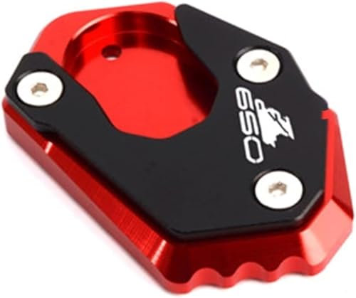 Motorradständer Motorrad Seitenständer Puck Motorräder Motorrad CNC Ständer Fuß Seitenständer Verlängerung Stativ Unterstützung Vergrößerungsplatte Halterung Für Kawasaki Z 900 Z 650 Z900(D)