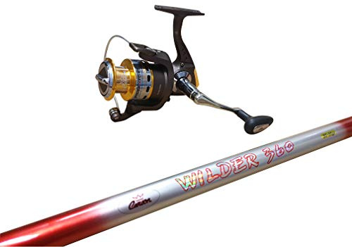CARSON Kit Canna da Pesca Telescopica da Fondo WILDER
