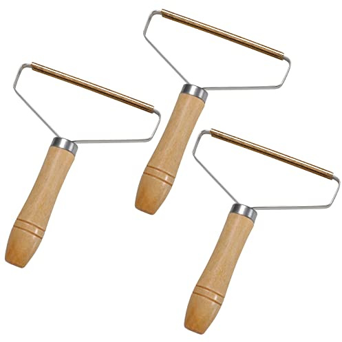 3PC Manual Hair Removal Razor, Portable Hair Removal Agent, Sweater Cleaning Tool, Used to Remove Sofa, Curtains, Blankets, Dog Hair and Fluff on The Sofa