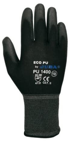 GUANTE MONTAJE XS06 P/POLIU. ECO-PU POLIAM GR JUBA. CAJA 10 UDS