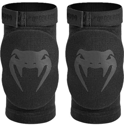Venum Kontact armbågsbandage - par - svart/svart - S