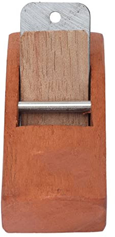 Raboteuse de Coupe, Mini Rabot à Bois, Bloc de Bois de Santal Rouge, Lame en Acier, Raboteuse d'ébavurage à la Main, Rabot à Main en Bois pour Avions Japonais