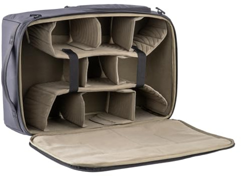 PGYTECH Kamera-insatsväska med axelrem, vattentät linsväska för fotografer och resenärer, lätt insats kub bärväska, svart, L, OnePro insert Bag
