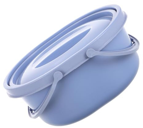 Happyyami Commode Camping Toilet Portable Car Toilet Bucket Lid for Adults Outdoor Use