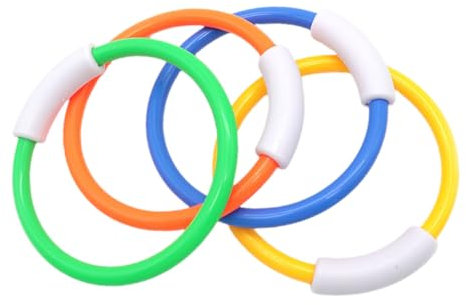 VICASKY Pool-tauchspielzeug-Set 4-teilig Wasserpool-Spielzeug Tauchen Für Kinder Im Alter Von 4–8 Jahren Abs-Material Sicherer Spaß Zum Schwimmen