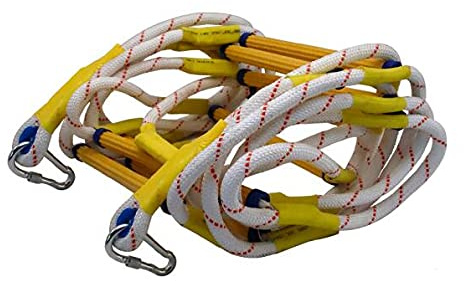 GAGULHAH 12M Feuerleiter Heim Strickleiter Lebensrettende Leiter Feuerschutzleiter für Fenster und Balkone