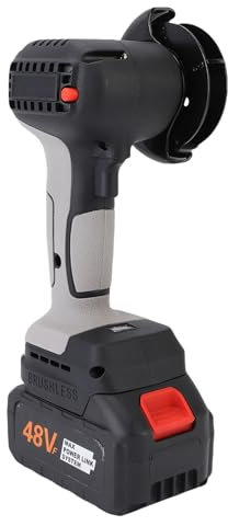 Generic Retirer l'écorce électrique, 28000 Tr/Min, écorce de Décapant de Moteur en Cuivre Rechargeable pour le Jardin du Jardin (Prise UE)