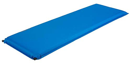 Highlander Isomatte Base Selbstaufblasend, Blau, 198 x 64 x 10 cm, SM118-BL
