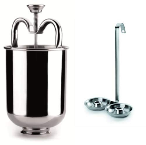 IBILI 734200 - Rosquillera INOX + 712150 - Buñolera Doble INOX