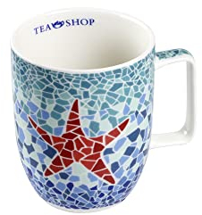 TEA SHOP - Mug Harmony Estrella - (only mug) - Taza de porcelana con diseño inspirado en Gaudí