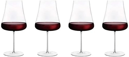 Habiba Weingläser Exquisite Rotweingläser, Elegante Kelchweingläser, können für Rot- oder Weißwein verwendet Werden, perfekt für Party-Hochzeitsfeiern Sauber