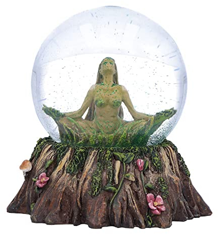 Nemesis Now Balance of Nature - Palla da neve, 13,2 cm, colore: Marrone