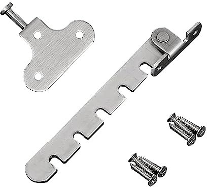 Ksvaye Lungo Blocca Finestra Aperta Ferma Finestra Aperta Interno Acciaio Inossidabile limitatore Apertura Finestra con Viti per la Regolazione Della Finestra