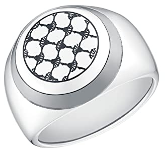 JOOP! Ring Edelstahl Herren Ringe, Bicolor, Kommt in Schmuck Geschenk Box