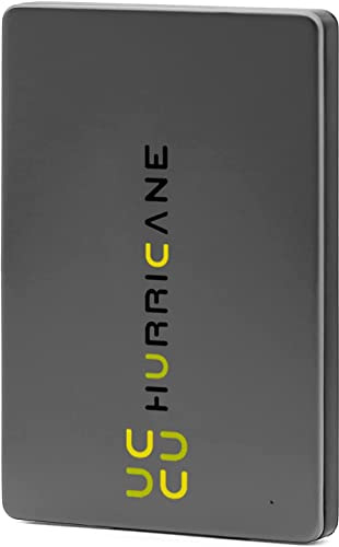 HURRICANE MD25C3 Externe Festplatte 1.5TB 2,5 USB-C Speicherplatte für PC Laptop TV PS4 PS5 Xbox kompatibel mit Windows Mac Linux - grau