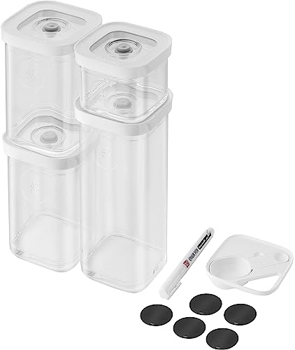 ZWILLING Fresh & Save Lot de 6 boîtes en plastique hermétiques pour aliments secs