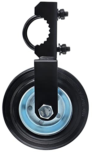 Skelang Gate Supporting Wheel 152mm, Gate Roller, Hardware Caster for Metal Swing Gate and Fence Gate, Chain Link Fence with 1-5/8 Inches Thru 2 Inches, Load Capacity 227 KG