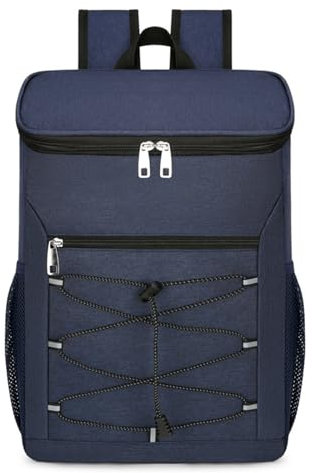 CASEGO Camping-Kühlrucksack, multifunktionaler Lunch-Isolierrucksack, Picknick-Kühltasche, geeignet für Partys, Picknicks (Blue)