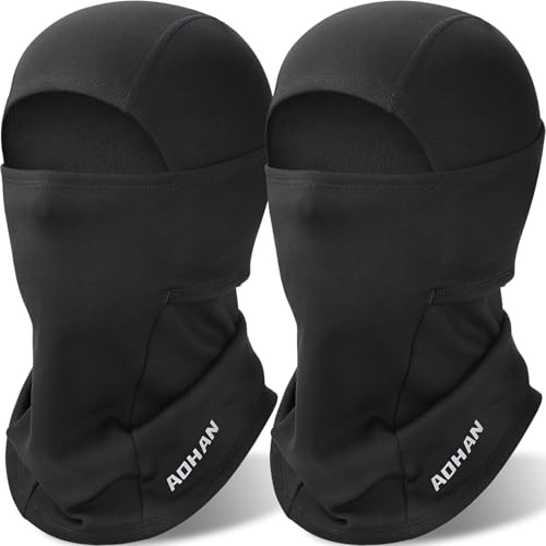 YANIKY Sturmhaube, Winddicht Warm Sturmmaske, Winter Skimaske Balaclava für Herren Damen, Atmungsaktiv Gesichtshaube Für Fahrrad, Motorrad,Snowboarden, Skifahren