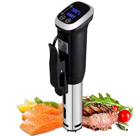 HmLotd Sous Vide Immersion Circulator, Sous Vide Precision Cooker, Immersion Circulator Precise Cooker, Ipx7 Waterproof, Easy to Clean for Beef, Chicken, Vegetables