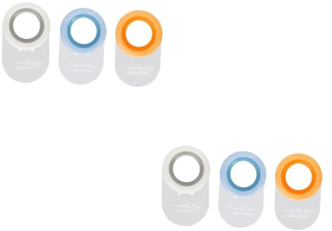 Baluue 6pcs Toilet Lid Lifters Paste Type Ring-pulls Toilet Lid Drawer Pull Handles for Household Use for Bathroom and Seat
