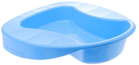 OHPHCALL Padella Per Letto Per Anziani e Pazienti Costretti a Letto, Padella Di Plastica Spessa Coperchio, Uso Ospedaliero e Domiciliare, Compatibile Per Uomini e Donne Di Tutte Le Taglie