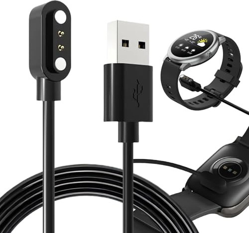 Câble de Charge Magnétique Universel pour Smartwatch, Compatible avec Montres Connectées/Fitness Trackers, Charge Rapide et Sécurisée, Accessoire Pratique pour Vos Appareils Électroniques (2,84mm)