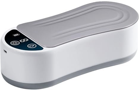 Sghtil Nettoyeur Ultrasonique, Appareil de Nettoyage pour Chaînes et Bijoux, Machine De Nettoyage Ultrasonore Portable pour Bijoux, Lunettes, Argenterie Et Montres