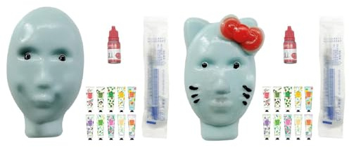 Pickple Popper, Seltsamer Pickel knallend, lustig Pickel Poping Fidget mit Füllstoffwerkzeugen, Neuer Stressabbau Pimple Popper, wiederverwendbares und selbstfüllendes (2 Set)