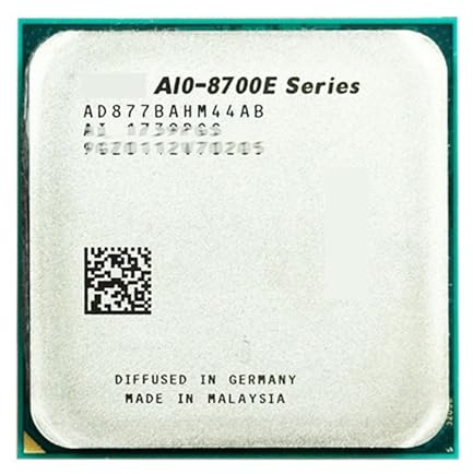 A10 8770E Serie A10 Professional Edition Processore A10-8770E CPU quad-core da 3,5 GHz AD877BAHM44AB Socket AM4 (ventola non inclusa)