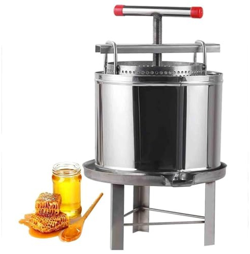 edelstahl weinfruchtpresse kleine honigpresse large bee honey press extractor wachspresse bienenzucht werkzeug imkereibedarf für die herstellung von wein honig saft pfefferöl oil