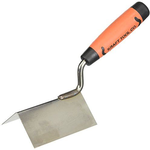 Kraft Tools PL594PF 4x2 Stainless Steel Outside Corner Trowel w/ProForm® Handle