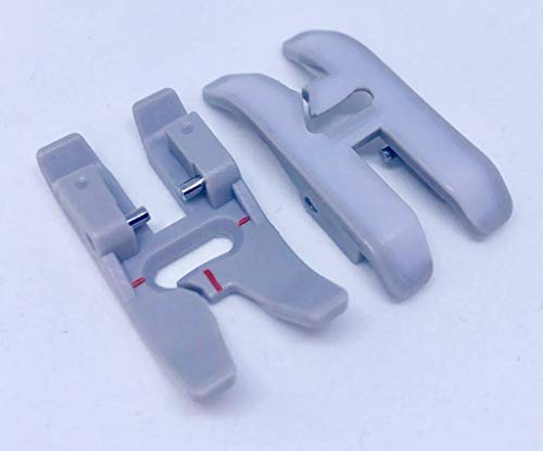 sewingtools Teflon Antihaftfuß Nähfuß für Pfaff Nähmaschinen mit IDT System Spezialgleitsohle