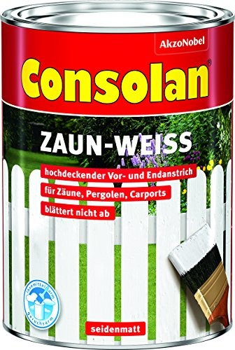 Consolan Zaun-Weiß 2,5l