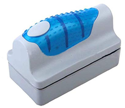 Magnetic Brush Aquarium Fish Tank Glass Algae Scraper Cleaner Curve Aquarium Window Cleaning Magnets Brush Cleaner Cost-Effective and Durable