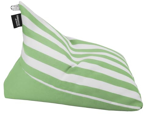 Happers Pouf Pyramide M Toldotex pour Extérieur ou Intérieur Vert