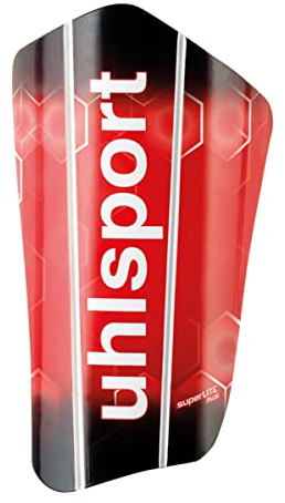uhlsport SUPER LITE Plus Kinder Erwachsene Schienbeinschoner Fußball - leichtes Design, flexibel einsetzbar - Unisex Herren Damen - Größe S