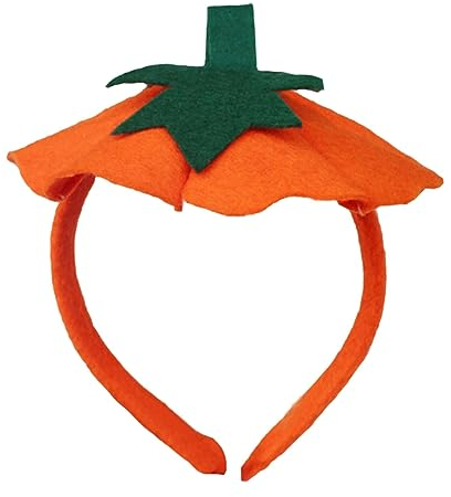 Dickly Halloween Stirnband Kürbis Stirnband, Halloween Haarschmuck, Halloween Haarband für Damen, Halloween Kopfschmuck Kopfstück für Halloween Karneval Party, Stil a