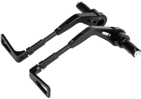 Motorrad Bremshebel,Motorrad Bremsgriff 1 Paar Motorrad Einstellbare Bremshebel Schutz Lenker 22mm Lenker Motorrad Bremse