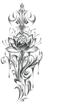 Waterproof Temporary Tattoo Sticker Black Tree Branch Design Fake Tattoo Arm Hand Body Art For Women Men(007)