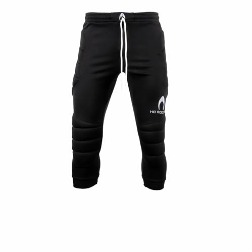 Ho Soccer KONCEPT Pantaloni da Portiere 3/4 Imbottiti, Unisex per Bambini.