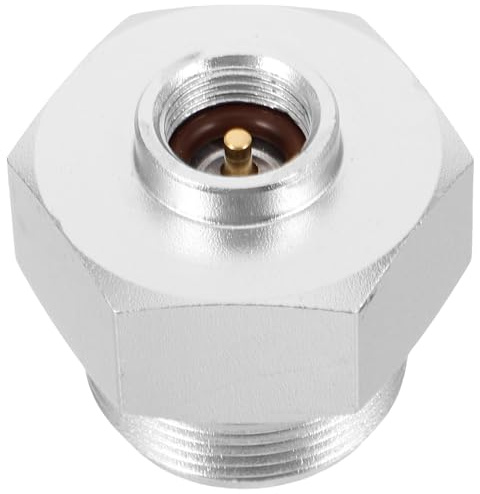 Abaodam Aluminum Camping Gas Stove Adapter Propane Tank Converter Outdoor Supply Compact Connector for Bbq and Portable Gas Burners