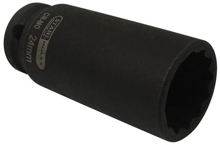 Stahlmaxx Kraft Steckschlüssel 12kant 27mm Vielzahn 1/2 Antrieb Nuss