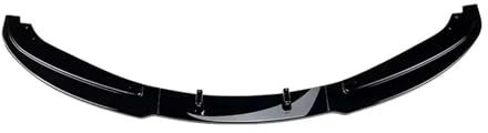 Auto Frontspoiler Für 3er E90 E91 LCI 320i 330i 2009-2012 Auto-Frontstoßstangenlippe Splitter Diffusor Karosserie-Kits Spoiler Stoßstangenschutz Frontstoßstangenspoiler(Glänzende schwarze Lippe)