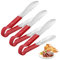 Kitchen Tongs for Cooking Grill & BBQ, Stainless Steel 9 Cooking Tongs Heat Resistant 600 Degrees Handle Non Slip, Kitchen Tongs with Silicon Tips for Salad,Ice,Fry,Serving,Oven