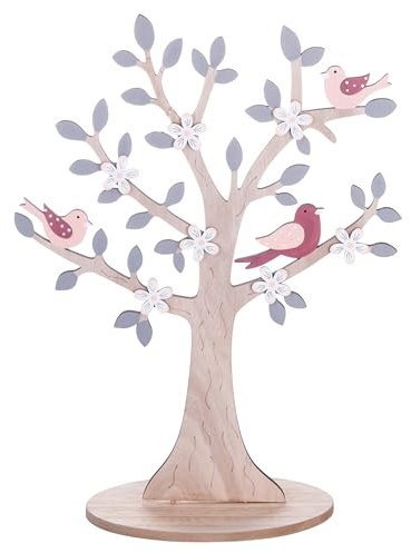 Albero decorativo pasquale in legno h. 45 cm, La Campagna